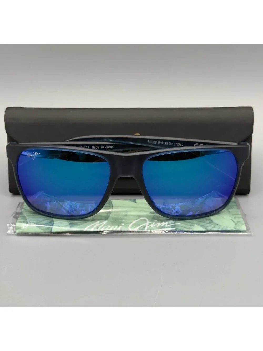 Maui Jim Pailolo MJ603-03 Matte Navy Blue Hawaii Sunglasses 58-18-137